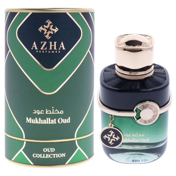 Oud Collection - Mukhallat Oud by Azha for Unisex- 3.3 oz EDP Spray