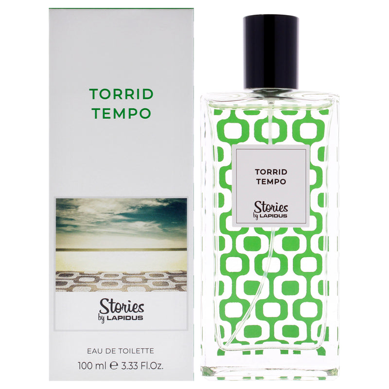 Torrid Tempo by Ted Lapidus for Men - 3.33 oz EDT Spray