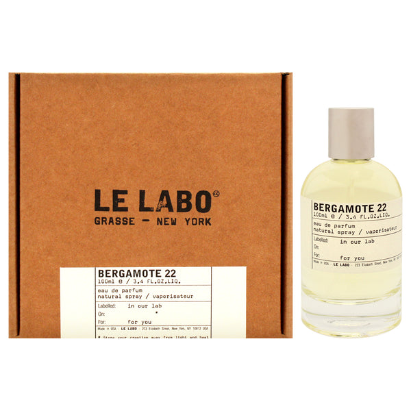 Le Labo Bergamotte 22 by Le Labo for Unisex - 3.4 oz EDP Spray