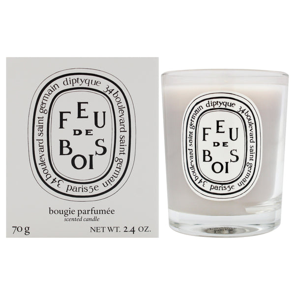 Diptyque Feu De Bois Scented Candle by Diptyque for Unisex - 2.4 oz Candle