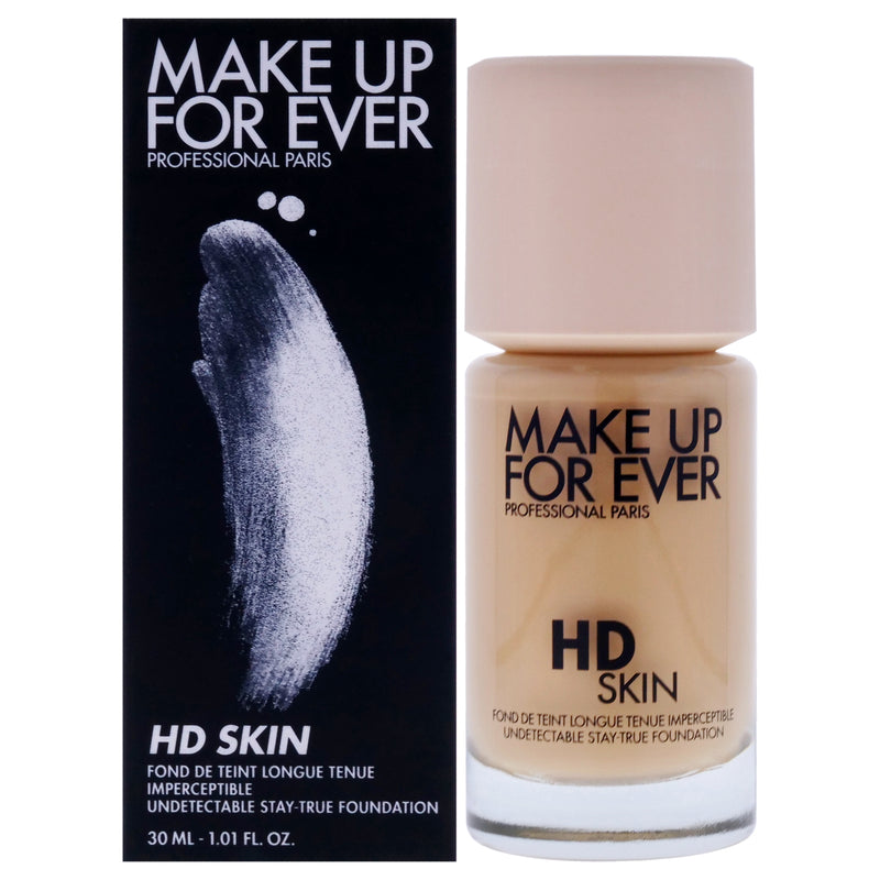 Make Up For Ever HD Skin Undetectable Stay-True Foundation - 1Y18 Warm Cashew by Make Up For Ever for Women - 1.01 oz Foundation