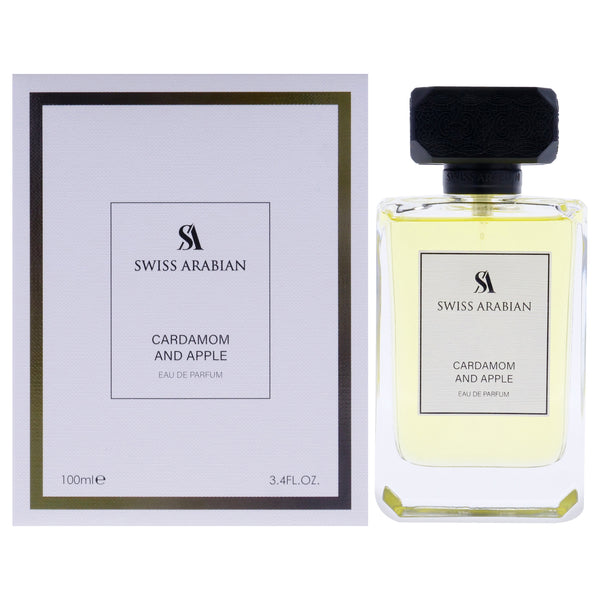 Swiss Arabian Cardamom and Apple by Swiss Arabian for Men - 3.4 oz EDP Spray