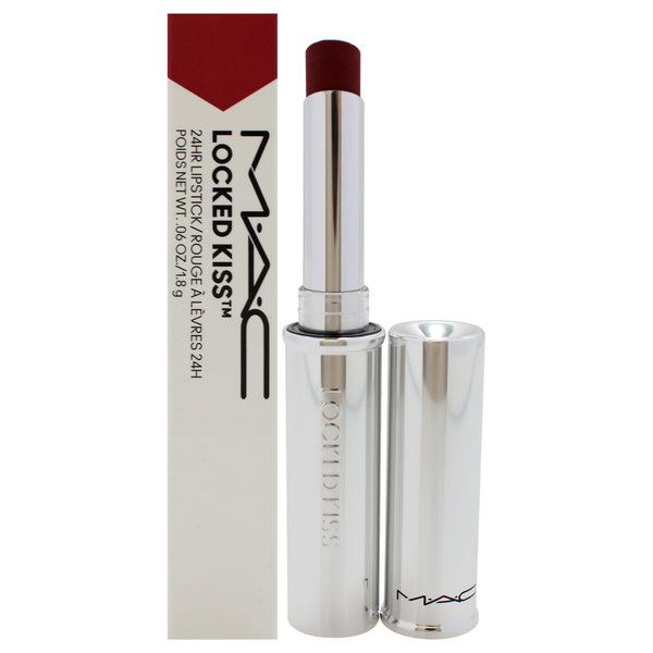 MAC Locked Kiss 24 Hr Lipstick - 52 Vixen by MAC for Women - 0.06 oz Lipstick