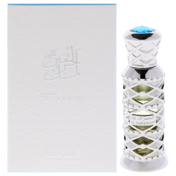 Musk Clean by Al Haramain for Unisex - 0.4 oz Parfum Oil (Mini)