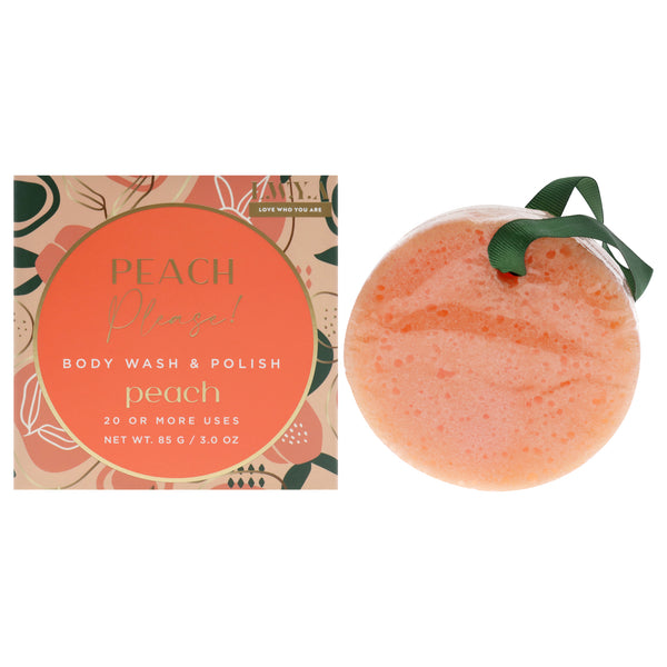 LWYA Body Wash and Polish - Peach by LWYA for Women - 3 oz Body Wash