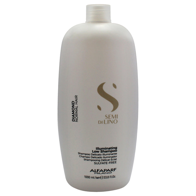 Alfaparf Milano Semi Di Lino Diamond Illuminating Low Shampoo by Alfaparf Milano for Unisex - 33.8 oz Shampoo