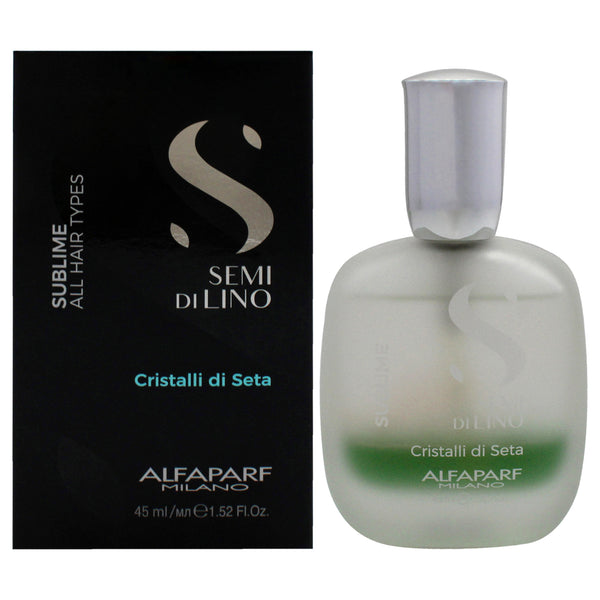 Alfaparf Milano Semi Di Lino Sublime Cristalli di Seta by Alfaparf Milano for Unisex - 1.52 oz Serum