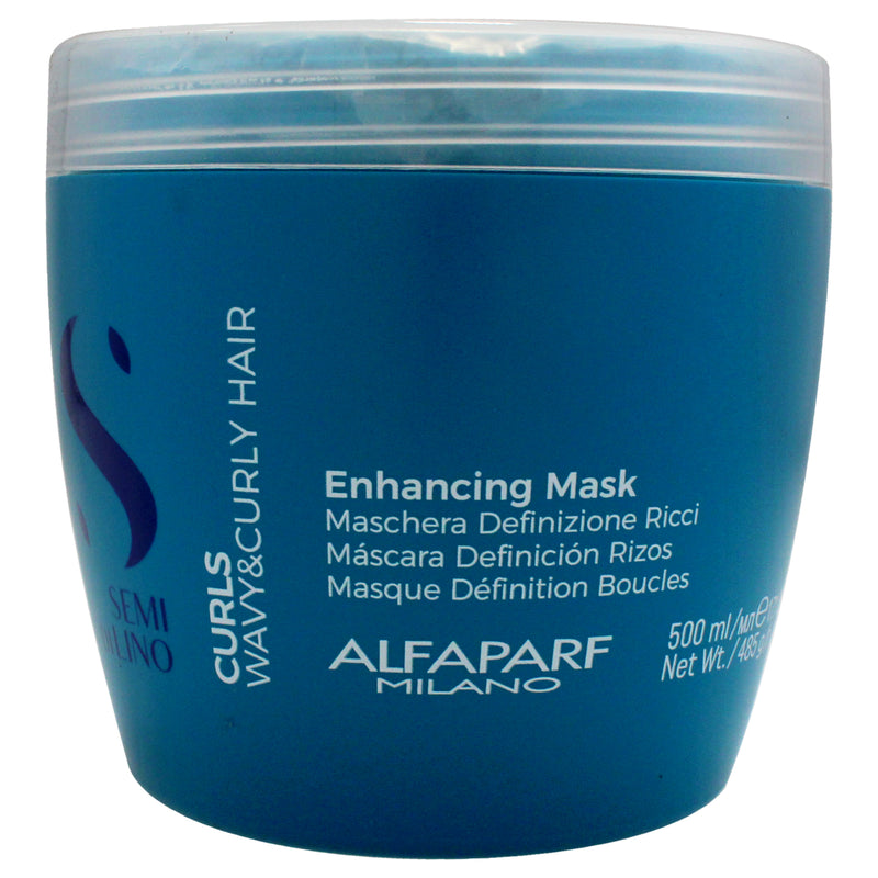 Alfaparf Milano Semi Di Lino Curls Enhancing Mask by Alfaparf Milano for Unisex - 16.9 oz Masque