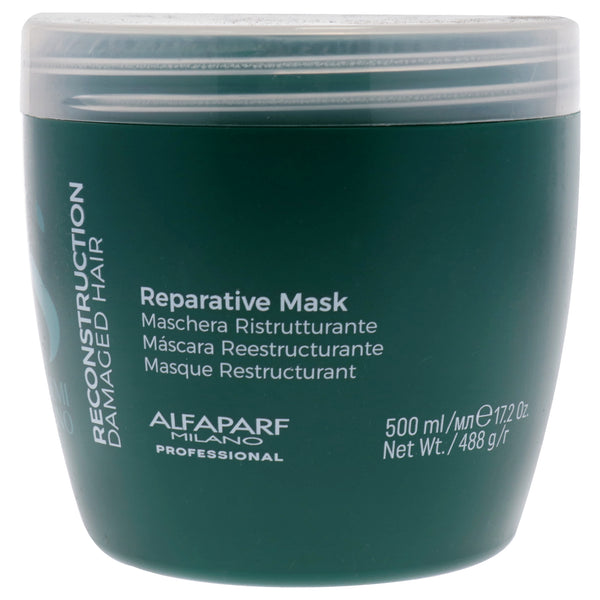 Alfaparf Milano Semi Di Lino Reconstruction Reparative Mask by Alfaparf Milano for Unisex - 17.2 oz Masque