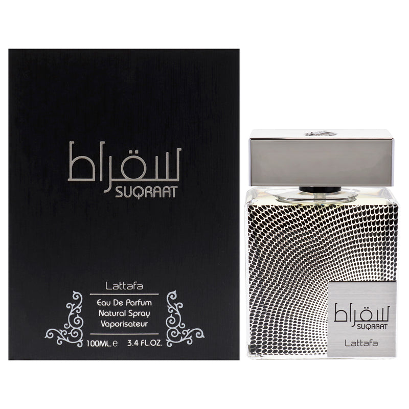 Lattafa Suqraat by Lattafa for Men - 3.4 oz EDP Spray