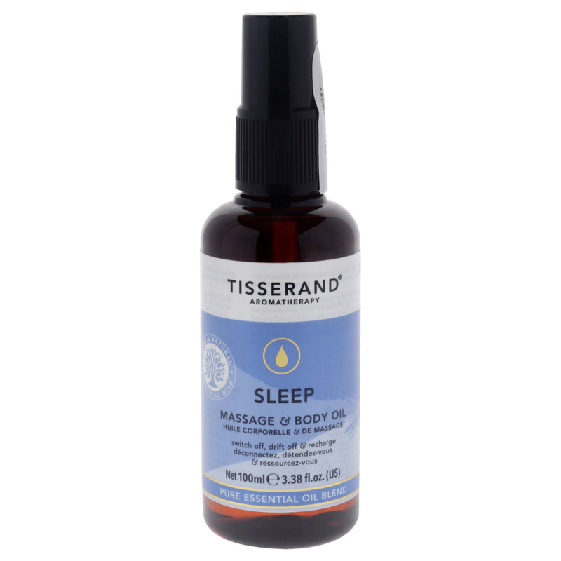 Tisserand Massage and Body Oil - Sleep Better by Tisserand for Unisex - 3.38 oz Oil