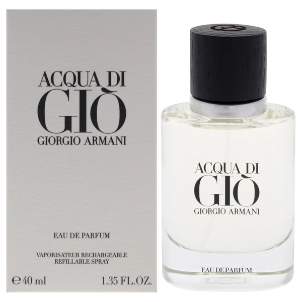 Giorgio Armani Acqua Di Gio by Giorgio Armani for Men - 1.35 oz EDP Spray (Refillable)