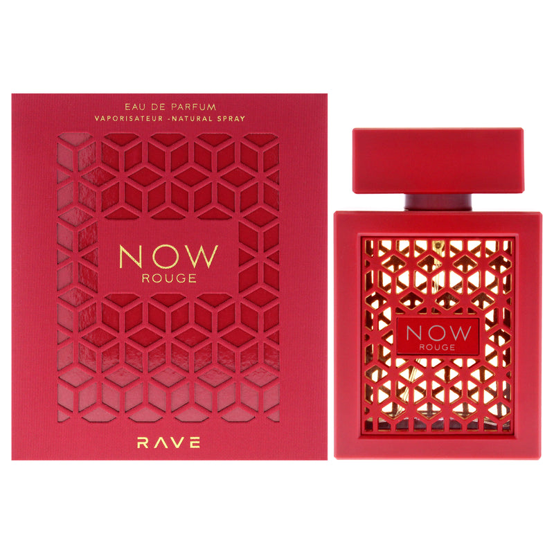 Lattafa Rave Now Rouge by Lattafa for Unisex - 3.4 oz EDP Spray