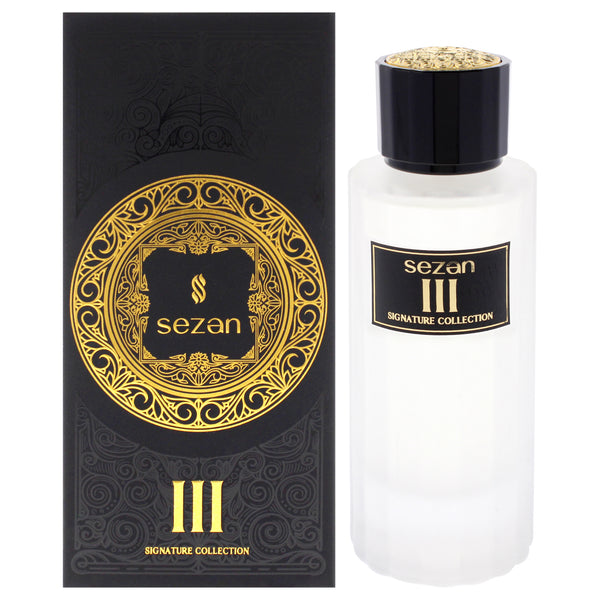 Signature Collection - III by Sezan for Men - 3.4 oz EDP Spray