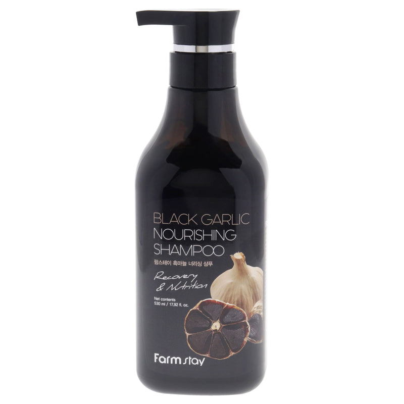 Black Garlic Nourishing Shampoo by FarmStay for Women - 17.92 oz Shampoo