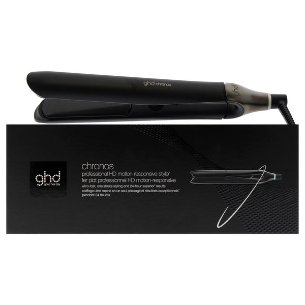 GHD Chronos Professional HD Motion-Responsive Styler - S8M261 Black by GHD for Unisex - 1 Pc Flat Iron