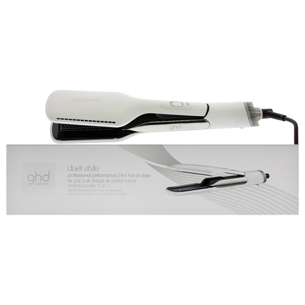 GHD Duet Style Professional Performance 2-in-1 Hot Air Styler - S10201 White by GHD for Unisex - 1 Pc Flat Iron