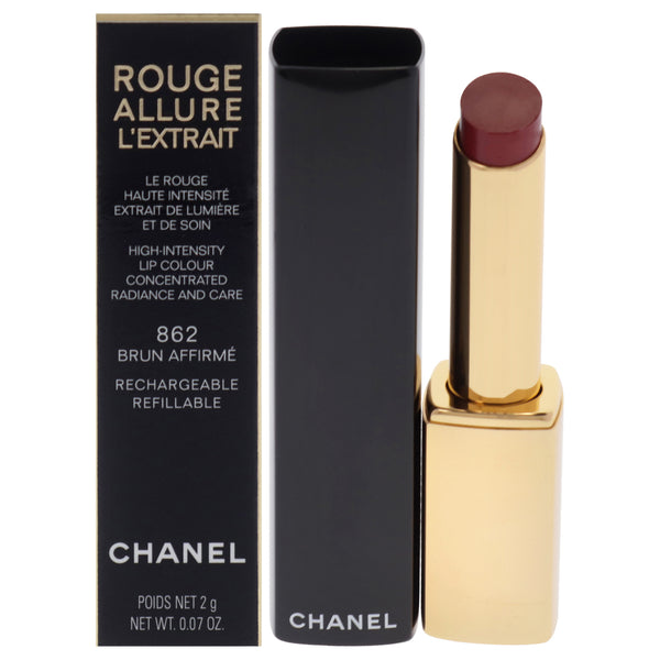 Chanel Rouge Allure Lextrait Lipstick - 862 Brun Affirme by Chanel for Women - 0.07 oz Lipstick (Refillable)