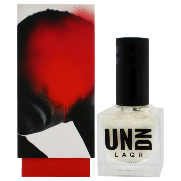 UNDN Vegan Nail Polish - 0202 White Splatter by UNDN for Women - 0.5 oz Nail Polish