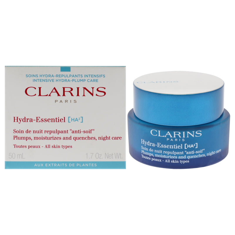 Clarins Hydra-Essentiel Night Moisturizer by Clarins for Women - 1.7 oz Moisturizer