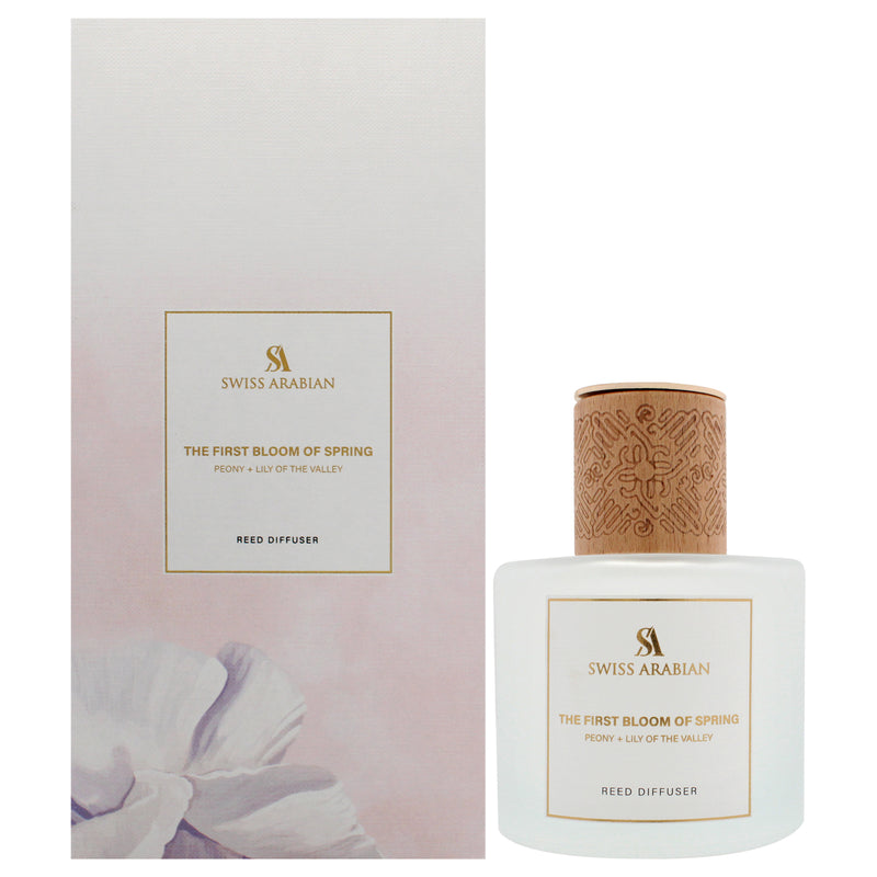 Swiss Arabian The First Bloom Of Spring Reed Diffuser by Swiss Arabian for Unisex - 6.76 oz Diffuser