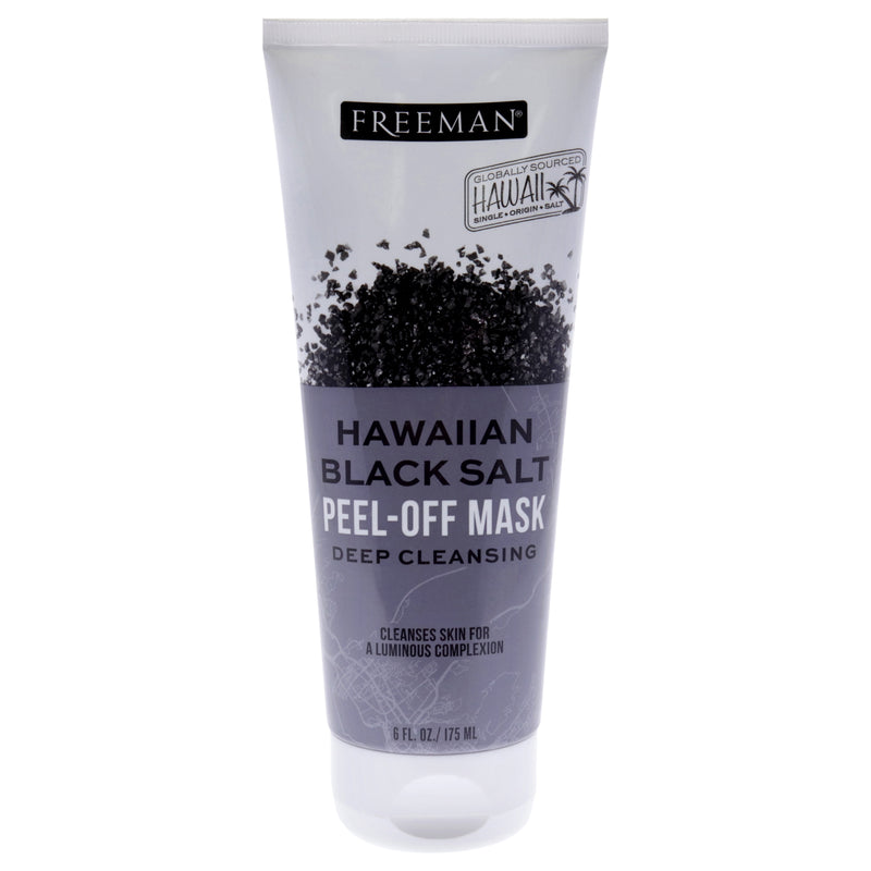 Freeman Hawaiian Black Salt Peel-Off Mask by Freeman for Unisex - 6 oz Mask