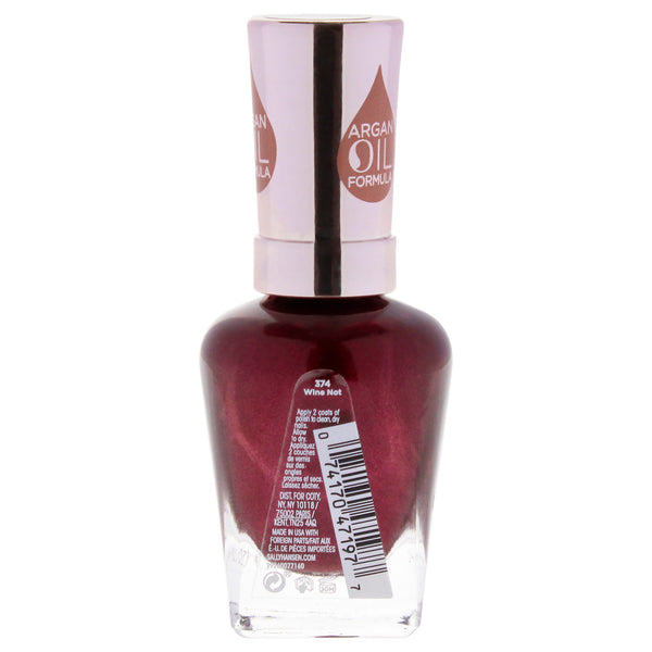 Sally Hansen Color Therapy Nail Polish - 374 Wine Not by Sally Hansen for Women - 0.5 oz Nail Polish