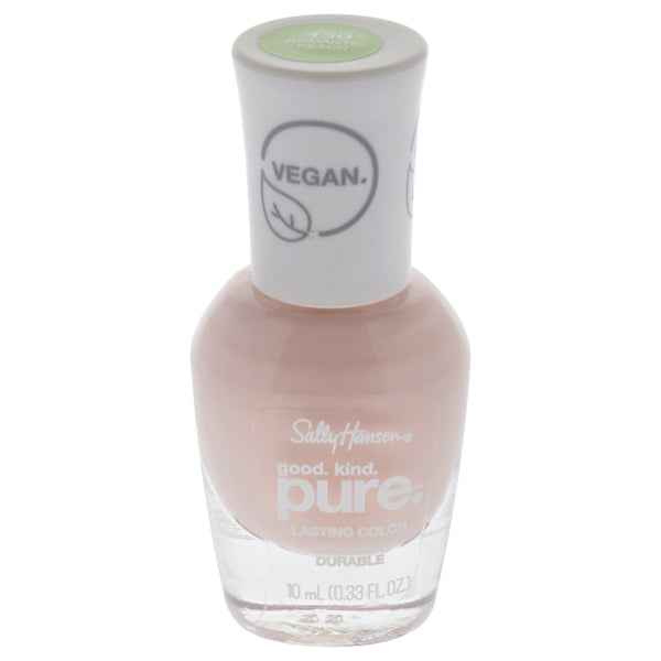 Sally Hansen Good Kind Pure Vegan - 130 Romantic Peach by Sally Hansen for Women - 0.33 oz Nail Polish