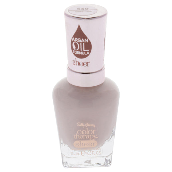 Sally Hansen Color Therapy Nail Polish - 539 Bare Kiss by Sally Hansen for Women - 0.5 oz Nail Polish