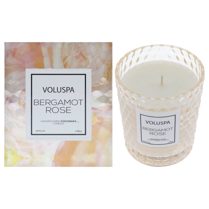 Voluspa Bergamot Rose Candle by Voluspa for Unisex - 6.5 oz Candle