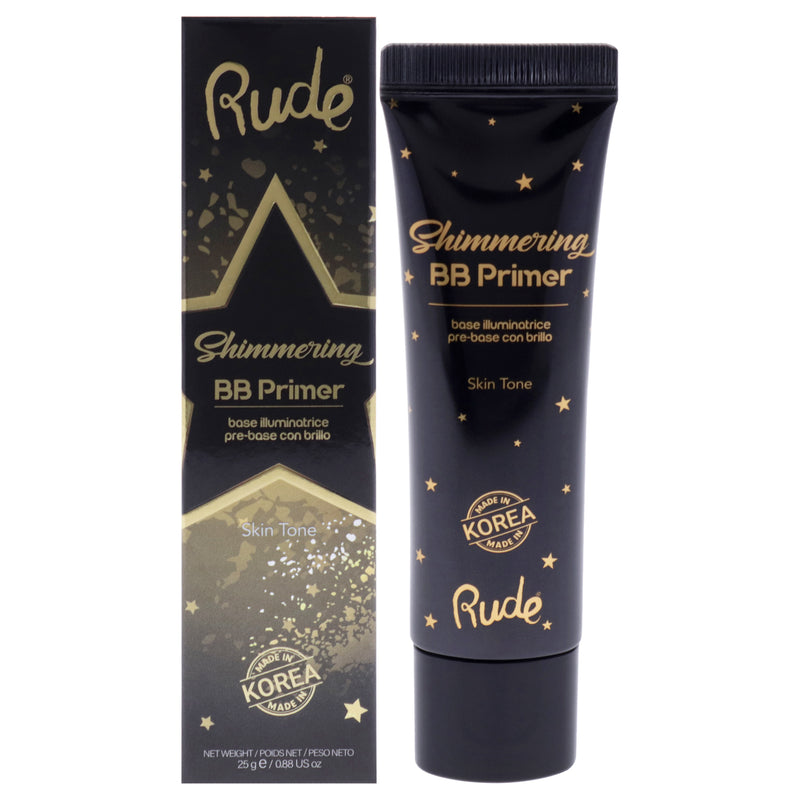 Rude Cosmetics Shimmering BB Primer by Rude Cosmetics for Women - 0.88 oz Primer