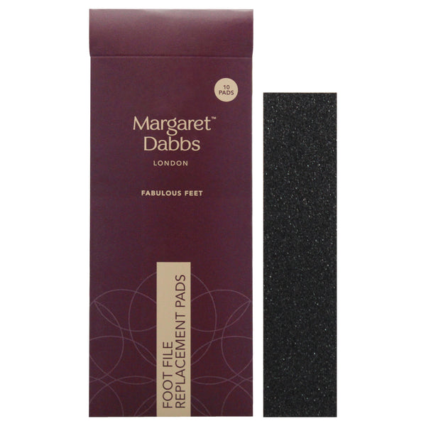 Margaret Dabbs Foot File Replacement Pads by Margaret Dabbs for Unisex - 10 Pc Pads