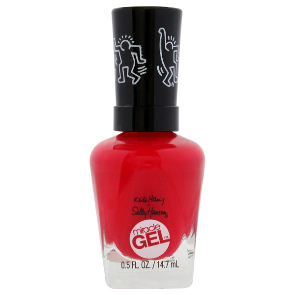 Sally Hansen Miracle Gel - 917 Red-Iant Baby by Sally Hansen for Women - 0.5 oz Nail Polish