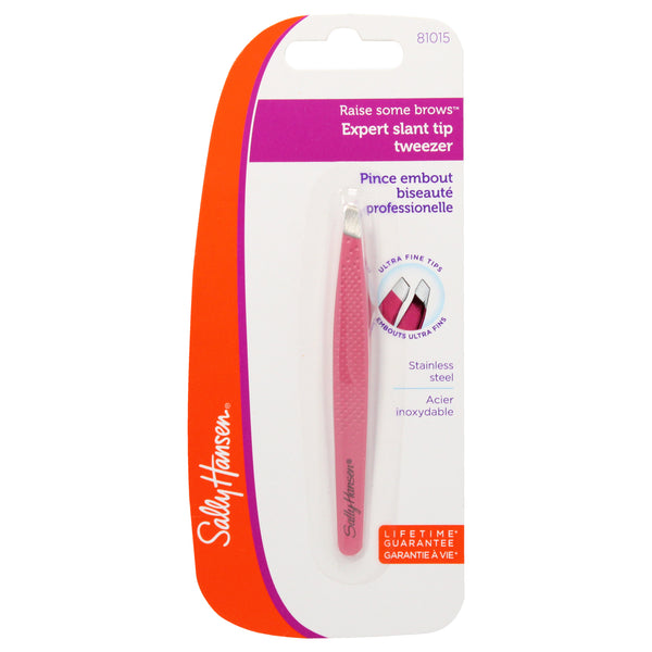 Sally Hansen Raise Some Brows Slant Tip Tweezer - 81015 by Sally Hansen for Women - 1 Pc Tweezer