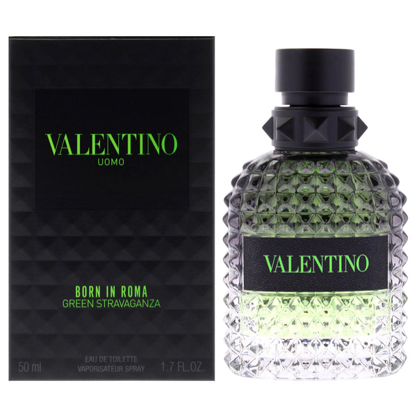 Valentino Uomo Born In Roma Green Stravaganza by Valentino for Men - 1.7 oz EDT Spray