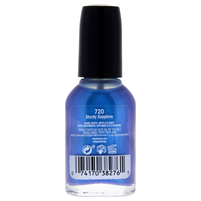 Sally Hansen Hard As Nails - 720 Sturdy Sapphire by Sally Hansen for Women - 0.45 oz Nail Polish