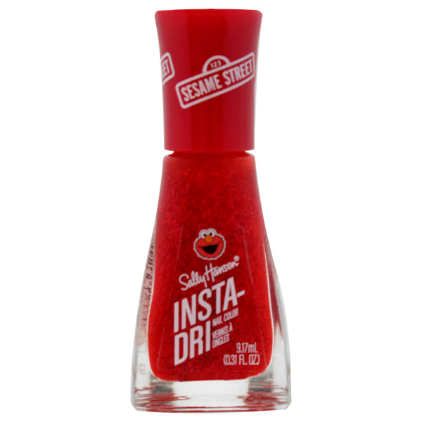 Sally Hansen Insta-Dri Sesame Street Nail Color - 130 Elmo Loves Hue by Sally Hansen for Women - 0.31 oz Nail Polish