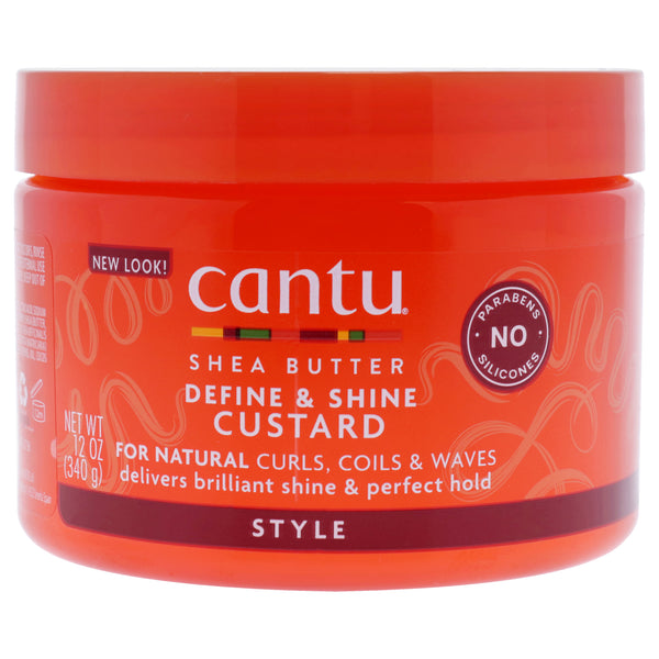 Cantu Shea Butter Define and Shine Custard by Cantu for Unisex - 12 oz Cream