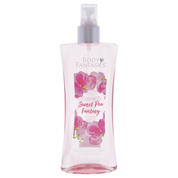 Body Fantasies Pink Sweet Pea Fantasy by Body Fantasies for Women - 8 oz Body Spray