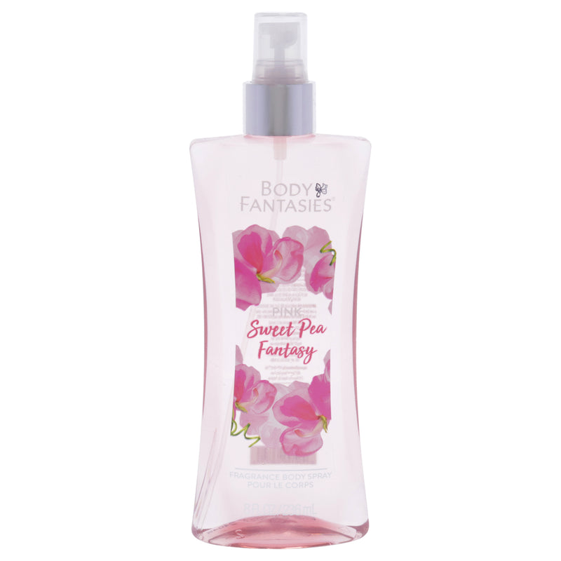 Body Fantasies Pink Sweet Pea Fantasy by Body Fantasies for Women - 8 oz Body Spray