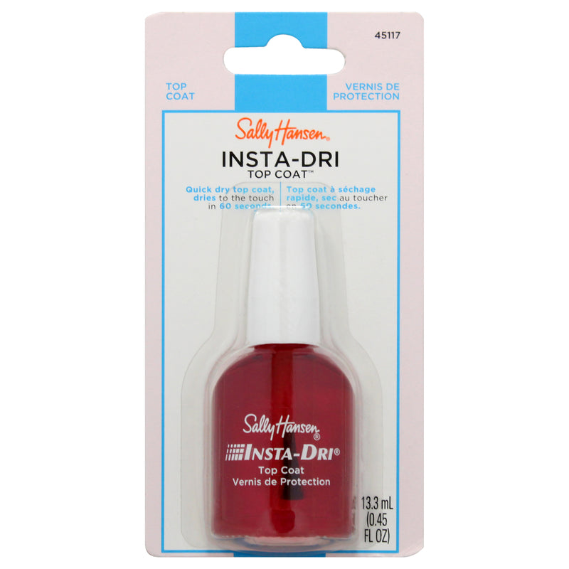 Sally Hansen Insta-Dri Top Coat - 45117 by Sally Hansen for Women - 0.45 oz Nail Polish