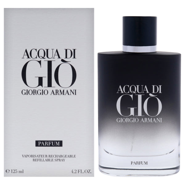 Acqua Di Gio by Giorgio Armani for Men - 4.2 oz Parfum Spray (Refillable)