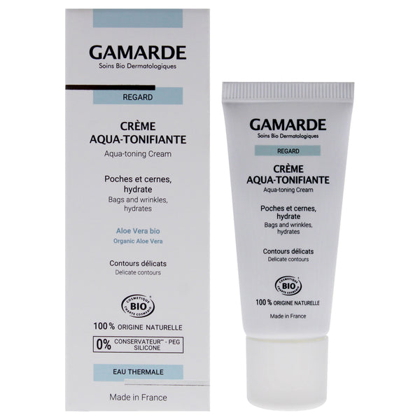 Aqua-Toning Cream Bag and Wrinkles Hydrates by Gamarde for Women - 0.67 oz Cream