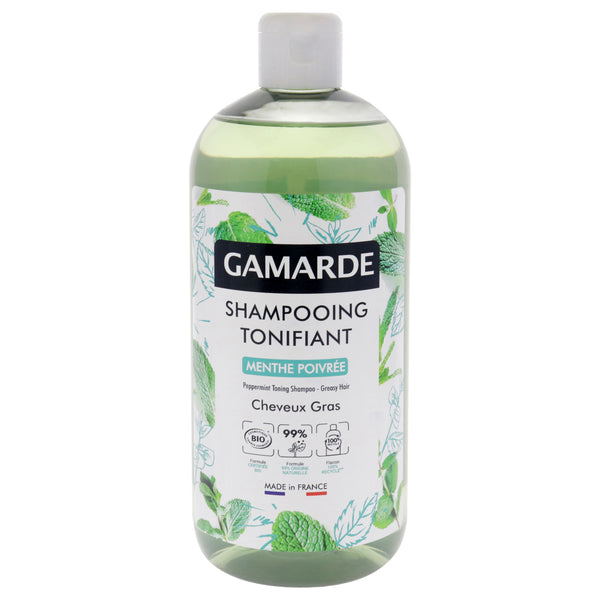 Perppermint Toning Shampoo - Greasy Hair by Gamarde for Unisex - 16.9 oz Shampoo