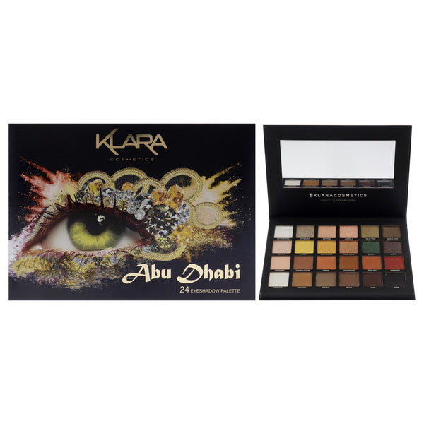 24 Eyeshadow Palette - Abu Dhabi by Klara for Women - 1.68 oz Eye Shadow