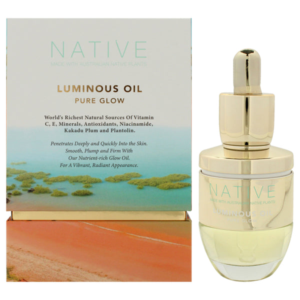 Native Luminous Pure Glow Oil by Klara for Women - 1.01 oz Oil