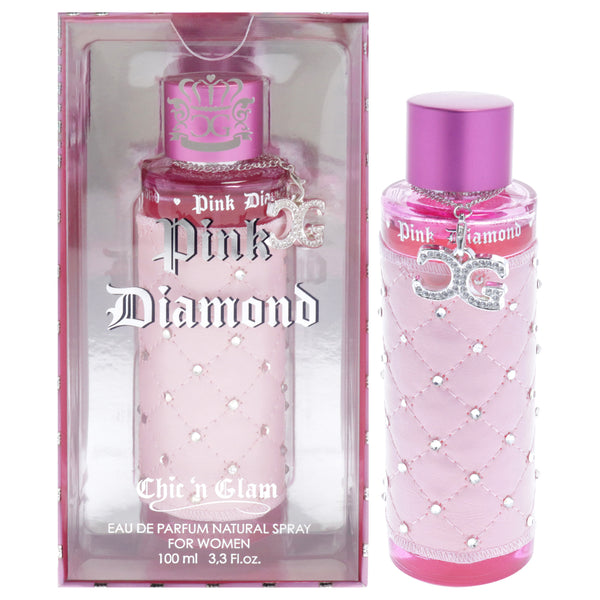 Pink Diamond by Chic N Glam for Women - 3.3 oz EDP Spray