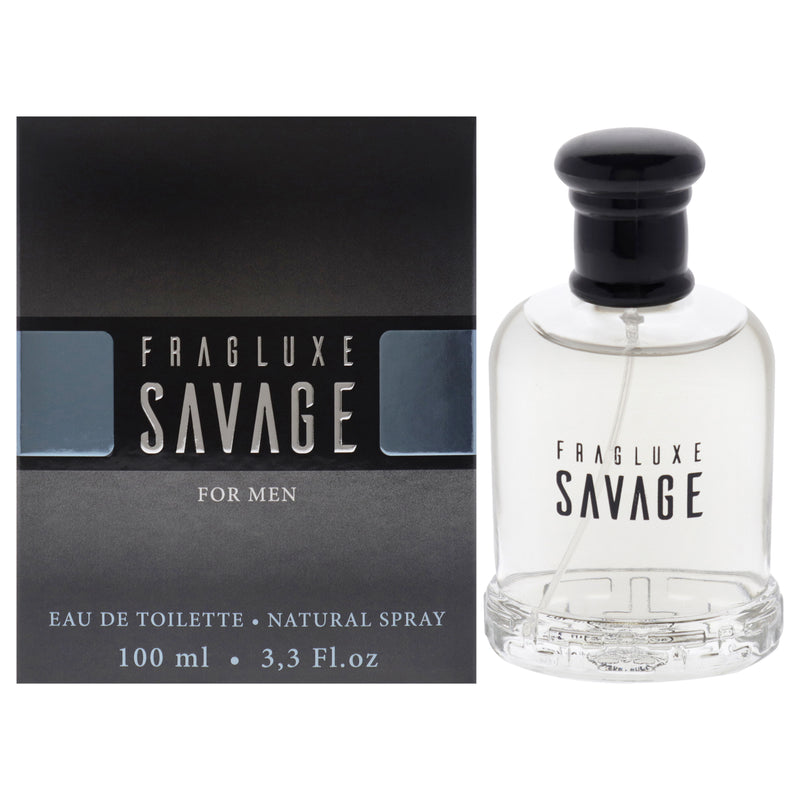 Fragluxe Savage by Fragluxe for Men - 3.3 oz EDT Spray