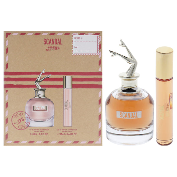 Scandal by Jean Paul Gaultier for Women - 2 Pc Gift Set 2.7oz EDP Spray, 0.68oz EDP Spray