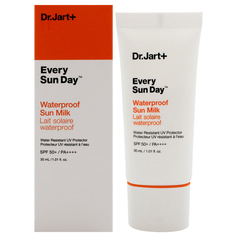 Dr. Jart+ Every Sun Day Waterproof Sun Milk SPF 50 Plus by Dr. Jart+ for Unisex - 1.01 oz Sunscreen